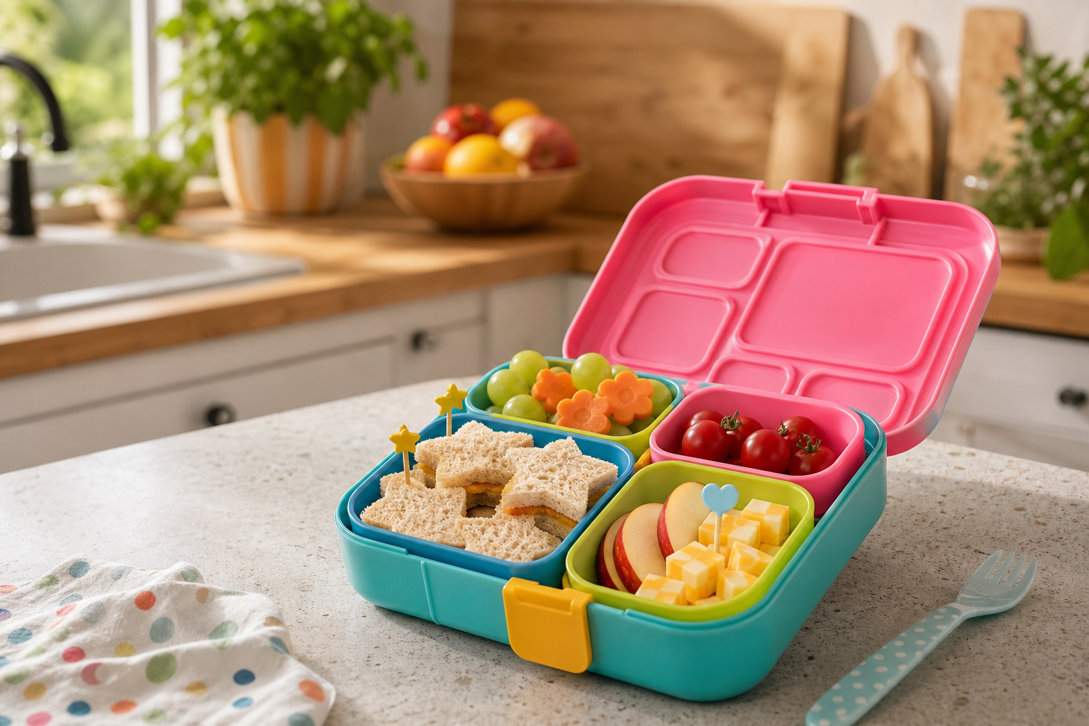 Sfeerbeeld: Bento box kinderen