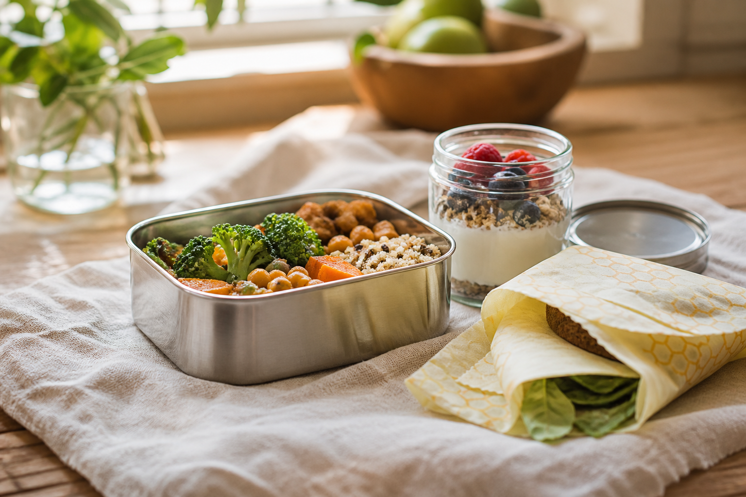 Plasticvrij lunchen: zo doe je het